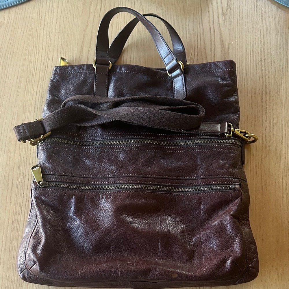 Fossil Brown Leather Women’s Bag
